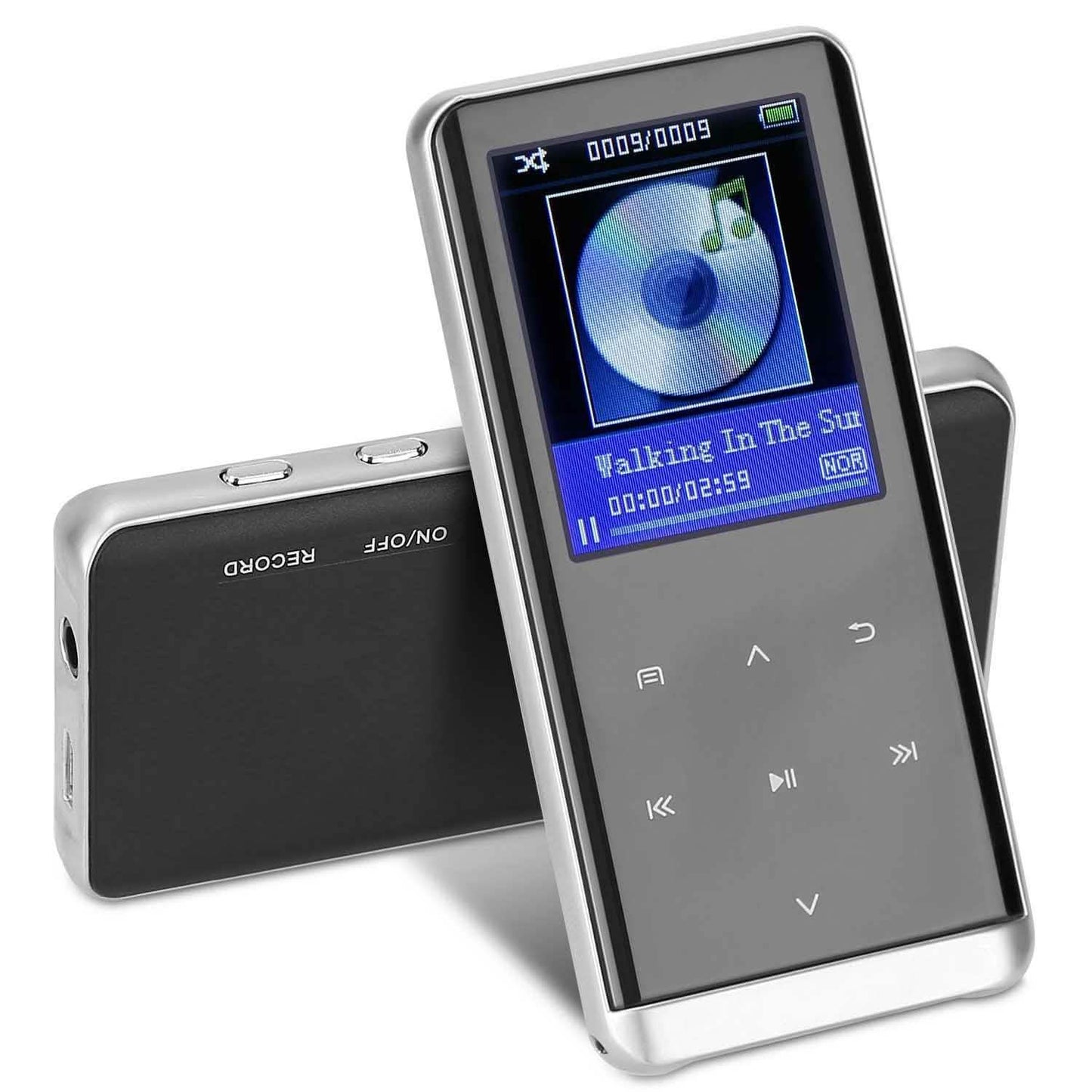 Wireless MP3 Player with Voice Recorder, 32GB Digital Music HiFi